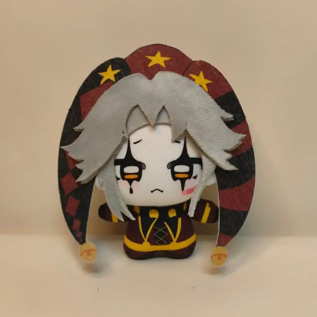 10cm Stuffed Freak Pierrot Plushie Body Cotton Doll Backpack Ornament Pendant Plush Kechain Fans Birthday Gift