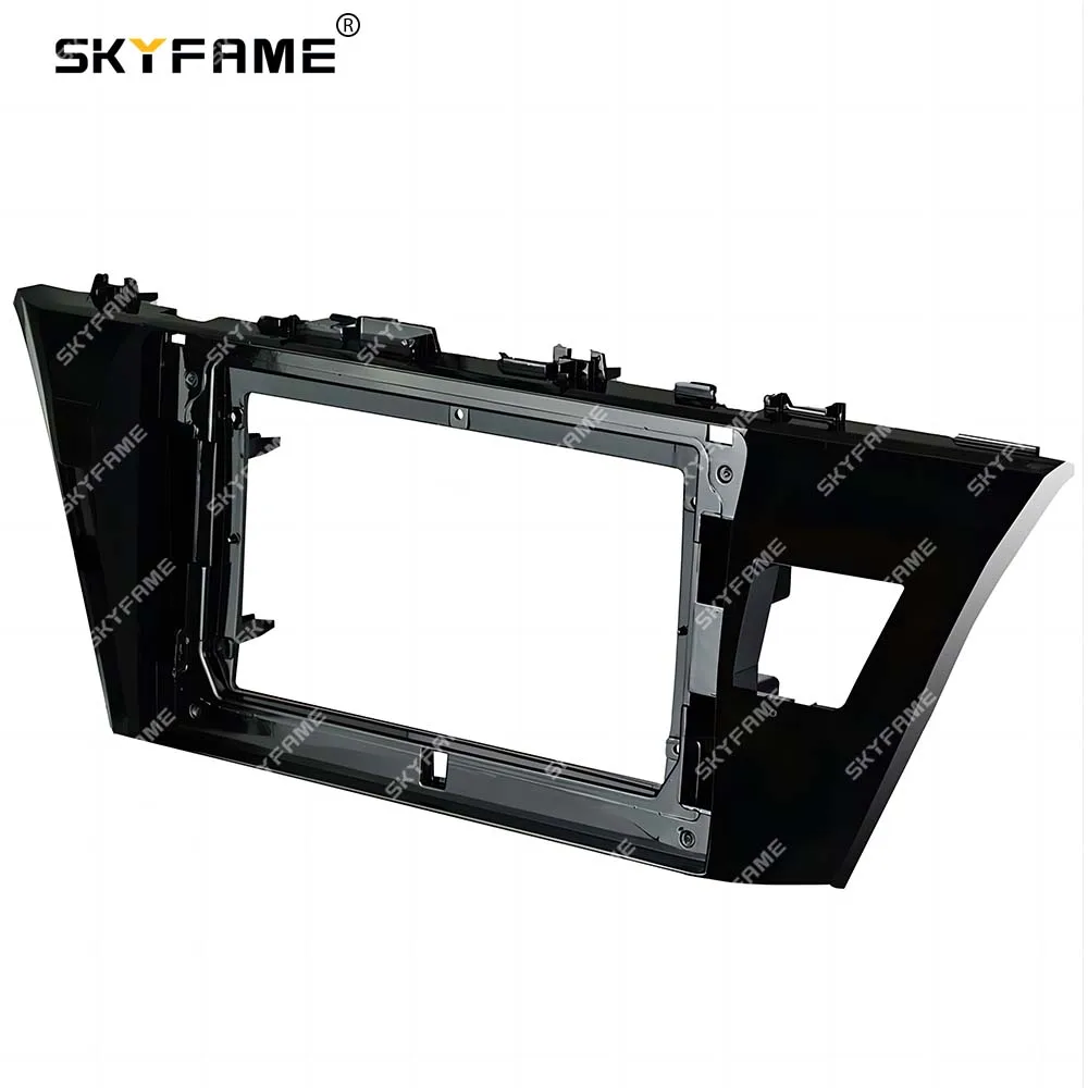 SKYFAME إطار السيارة فآسيا محول أندرويد راديو داش تركيب لوحة عدة لتويوتا كورولا Altis تويوتا ليفين كورولا