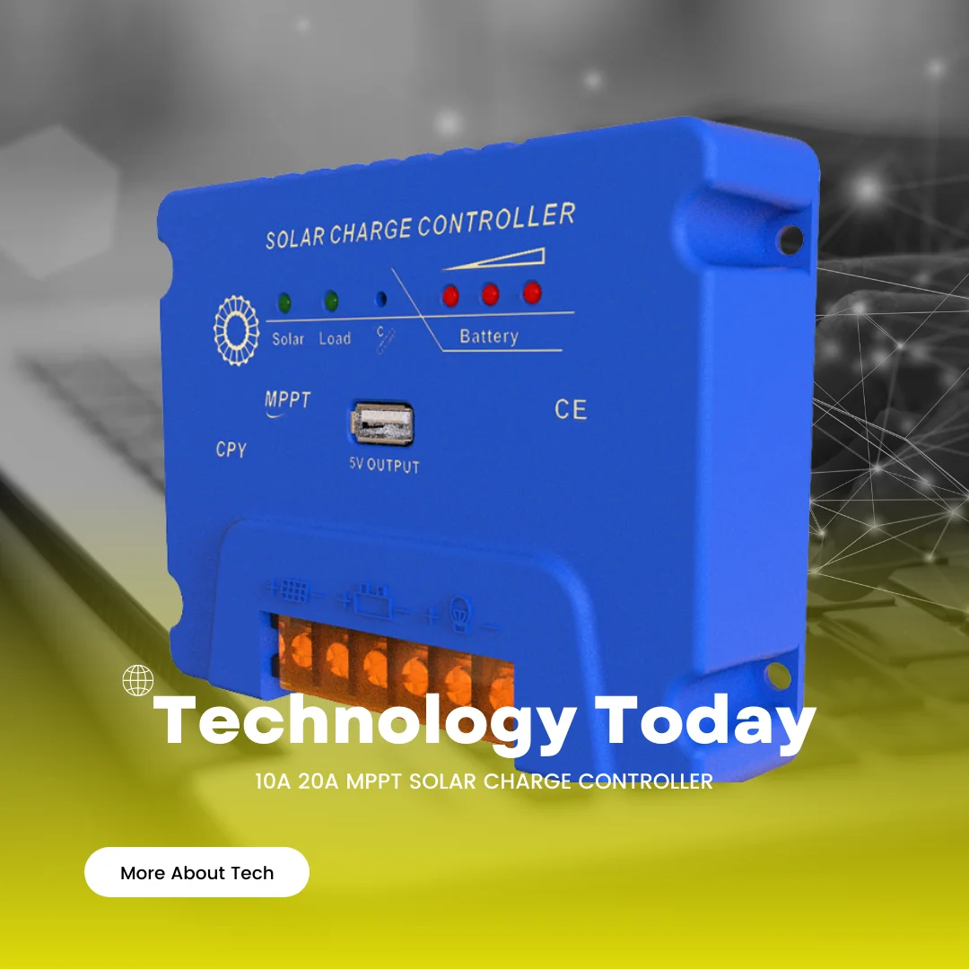 جهاز التحكم بالشحن بالطاقة الشمسية HearGrow MPPT 12 فولت 24 فولت منظم الألواح الشمسية الأوتوماتيكي 10A وحدة تحكم USB LED مزدوجة #5