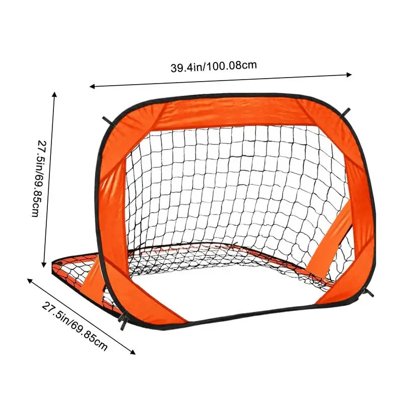 Pop Up Soccer Goal Soccer Goal Training Net Foldable Versatile Lightweight Training Equipment For Kids Family Adults Friends For