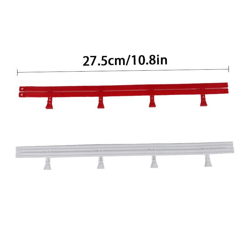 รถสล็อต Guard Rails ชุดอุปกรณ์เสริม Guardrail รั้วสำหรับ1/43 1/64 1/32 Track