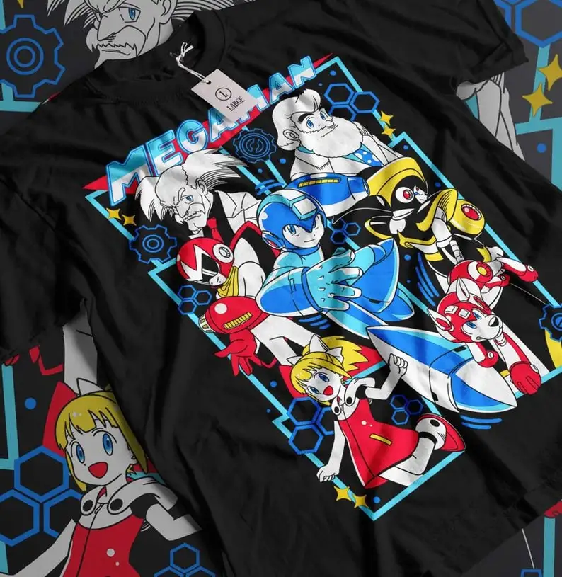 Mega Boy Rockman Cannon Premium Unisex T-shirt.