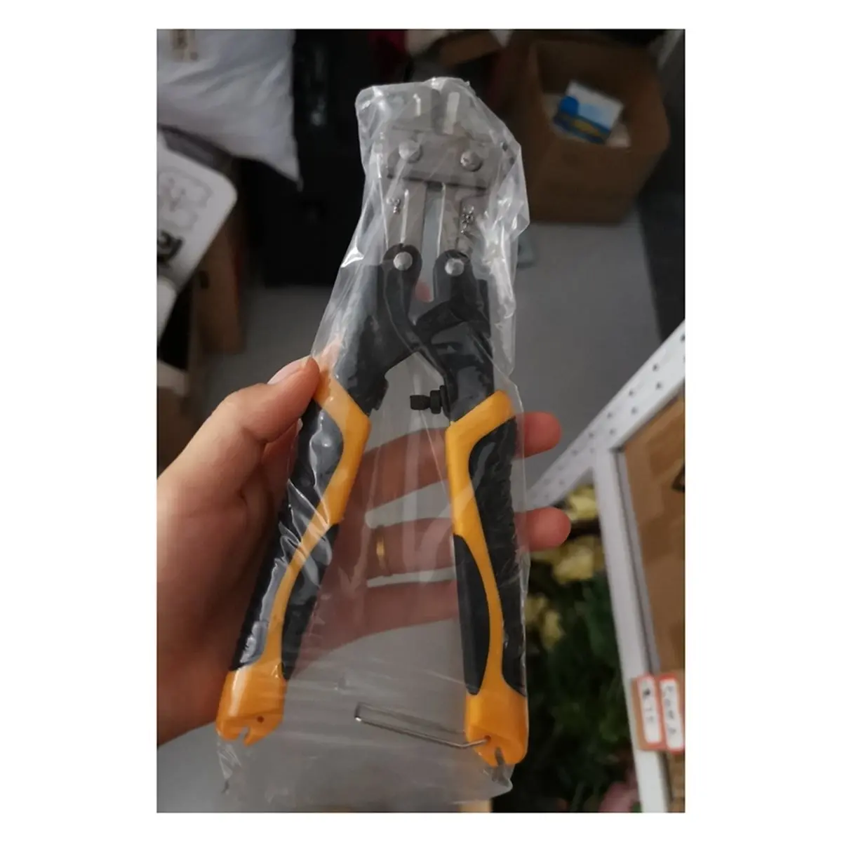 

Набор из 1-го комплекта кусачек для проводов, 8-дюймовые профессиональные кусачки для проводов, усиленные кусачки для кабелей с нескользящими ручками