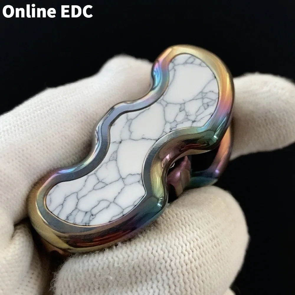 使用 EDC おもちゃローグジルコニウムカラフルなスピードフィジェットスライダーストレスリリーフおもちゃフィジェットおもちゃ大人のためのノベルティおもちゃ