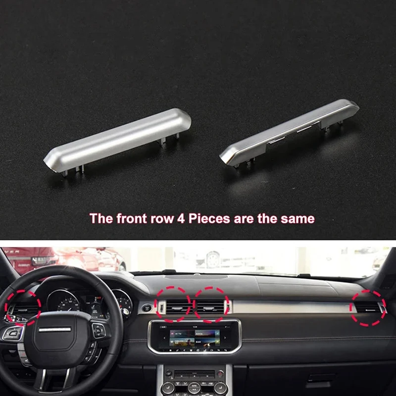 Reliable Car Center A/C Air Conditioner Vent Outlet Tab Clip Replacement Kit For Land Rover Range Rover Evoque 2012-2019 LR01643