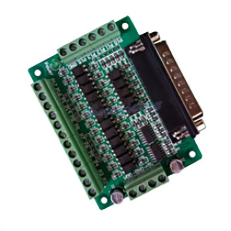 CNC parallel port interface board photoelectric isolation (support KCAM4, EMC2/linuxcnc)