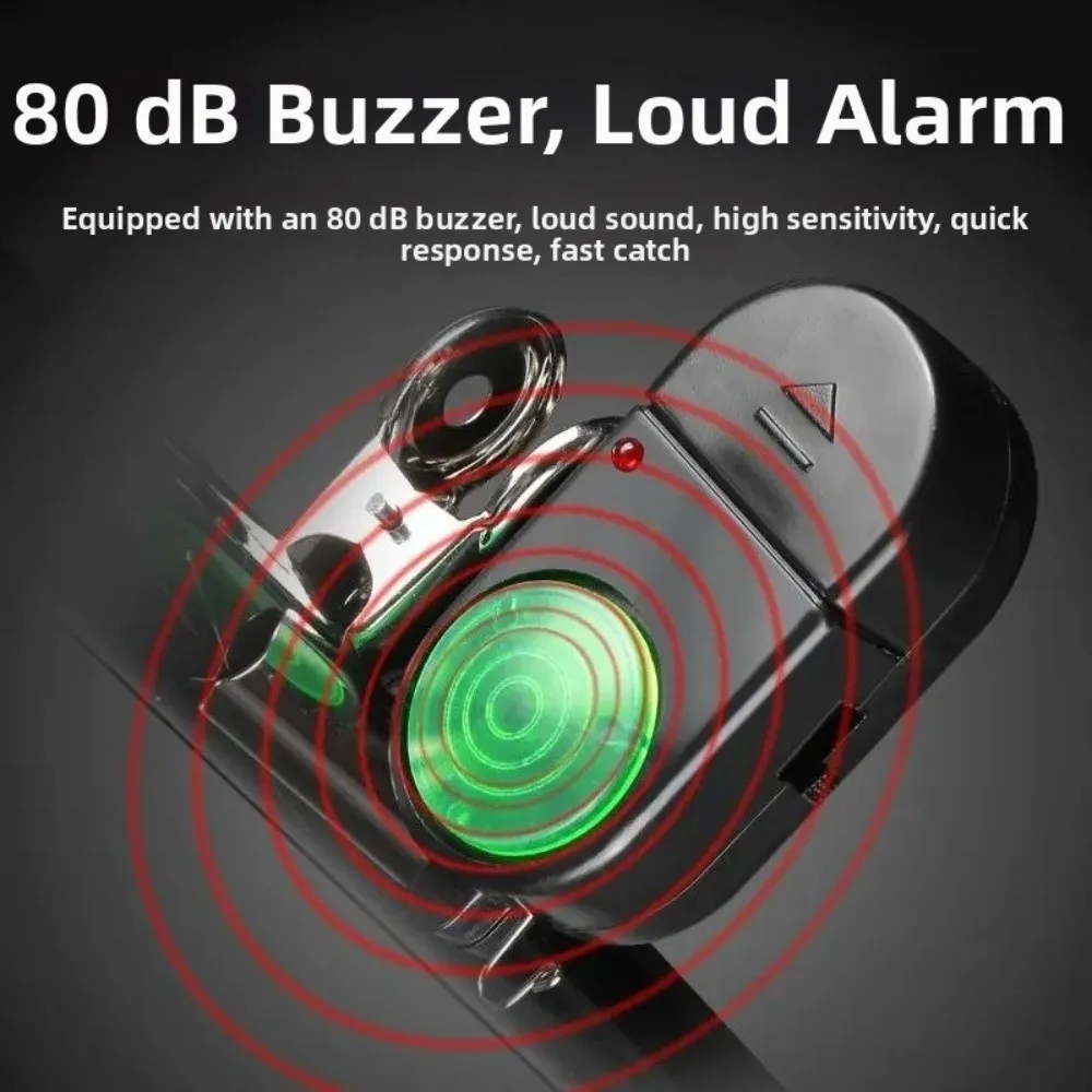 Electric Alarm Fishing Bite Alarm Sound Alert Function LED Light Indicator Fishing Rod Alarm Bite Detection Fishing Bell Alarm