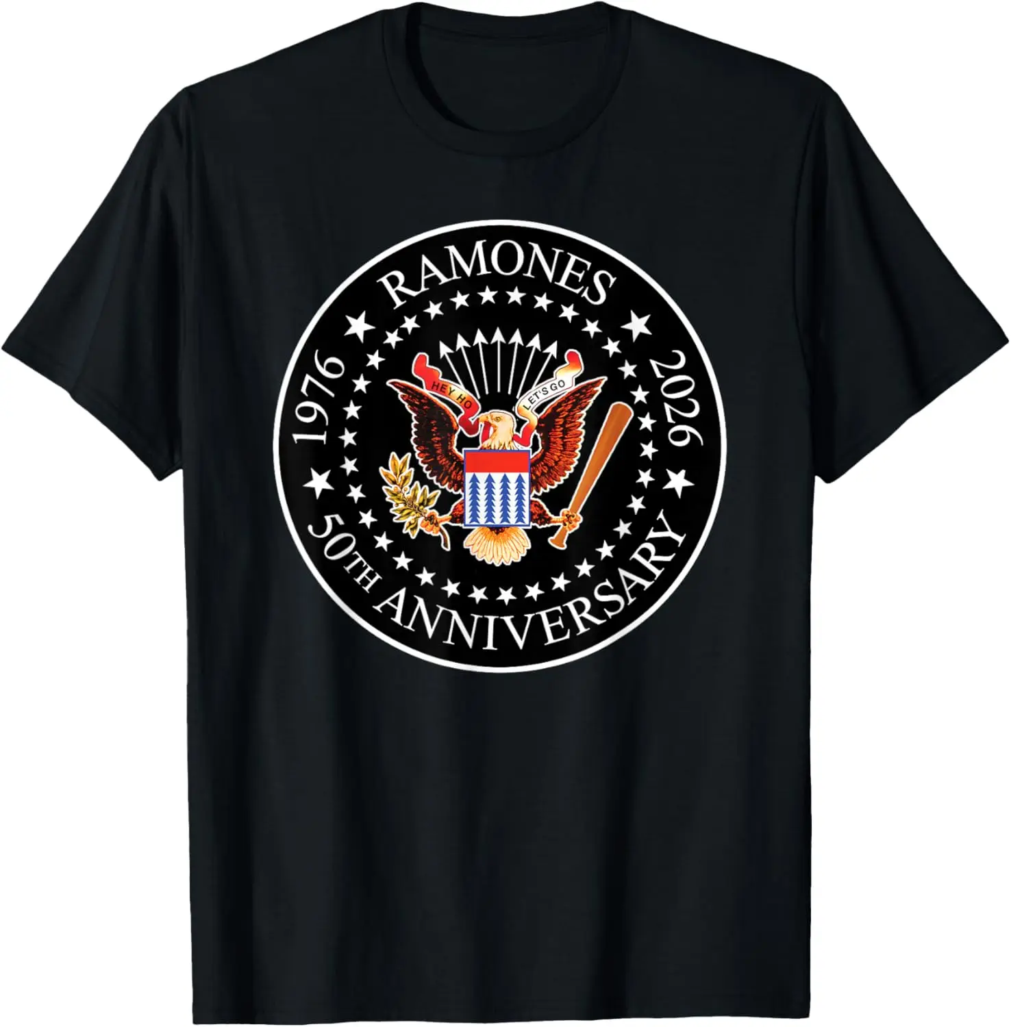 Camiseta del 50 aniversario de los Ramones