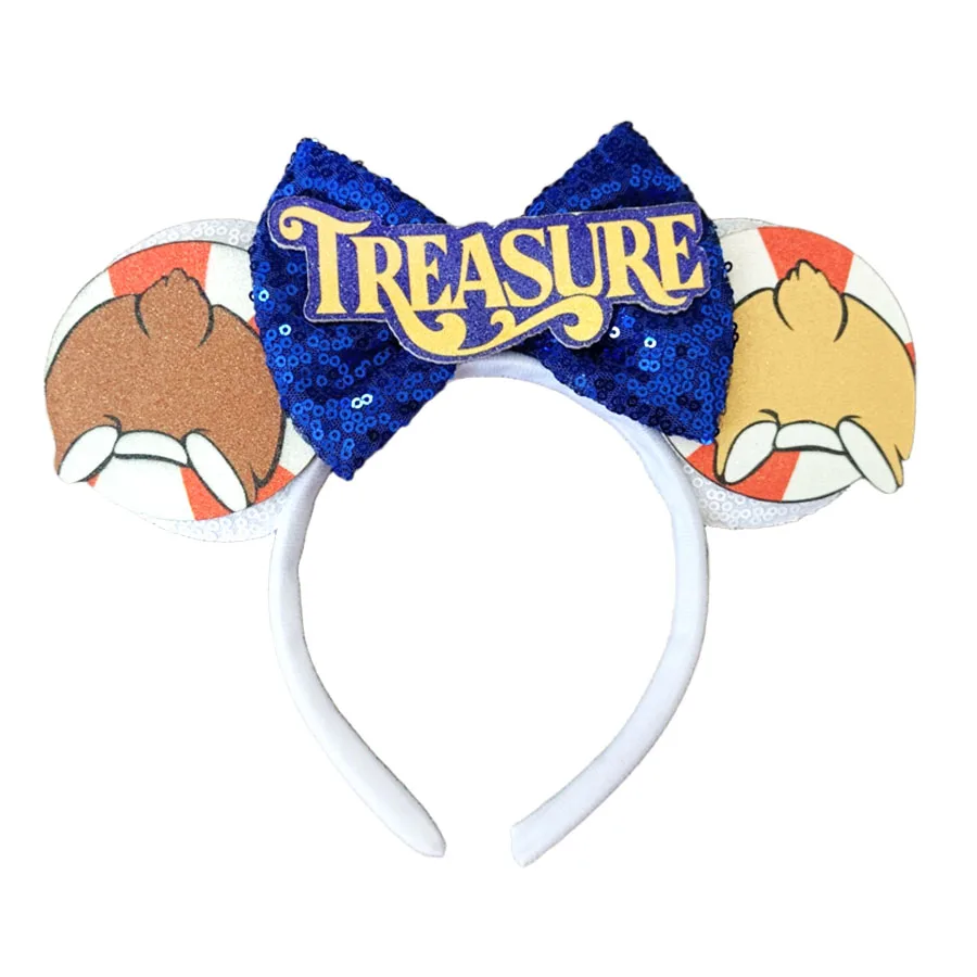 2025 أحدث العثور على نيمو مستوحاة آذان ديزني عقال حفلة تأثيري ماوس هيرباند النساء مهرجان أغطية الرأس طفل إكسسوارات الشعر #6