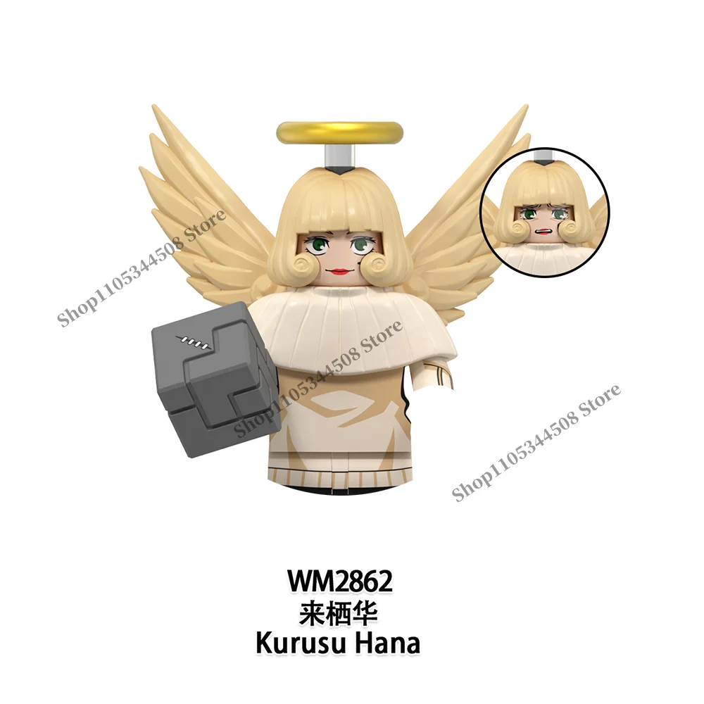 Jujutsu Kaisen Anime-Bausteine Fushiguro Toji Tsukumo Yuki Hanao Choso MINI Cartoon-Puzzle-Bausteine Sammlerstück Geschenk