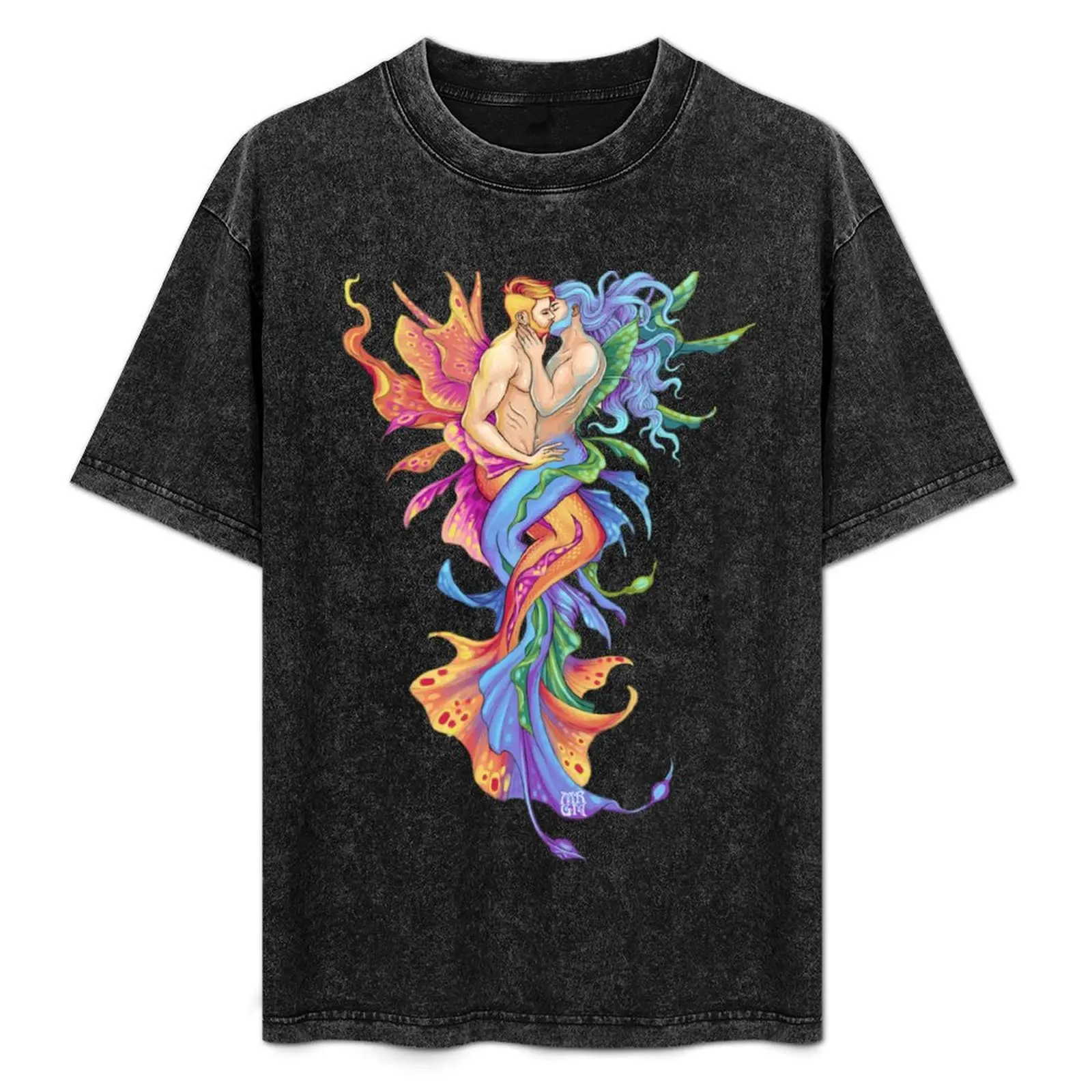 

Underwater Kiss T-Shirt Breathable Basic Cotton T-Shirt