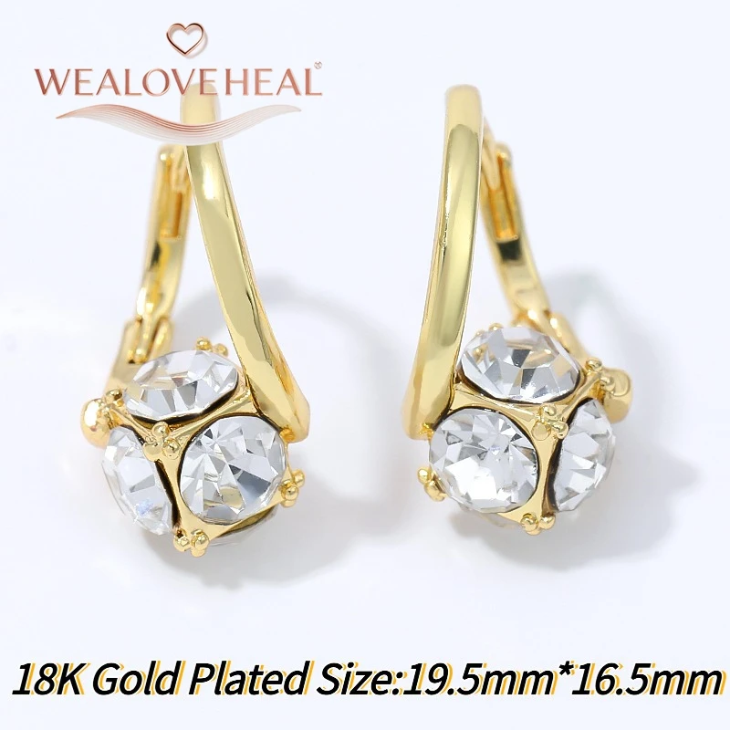 ohrringe, ohrringe damen, Klassische Prinzessinnen-Schliff CZ Huggie Creolen für Damen, 18K vergoldetes Messing, hohl, schlicht, elegant, vielseitiger Schmuck – Detail 33