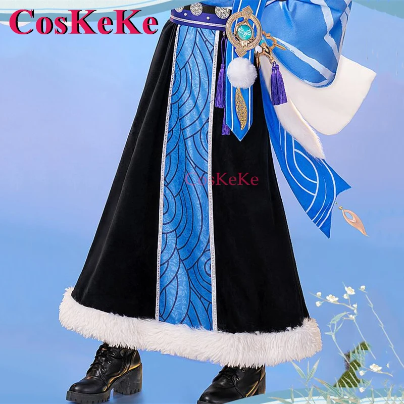 CosKeKe Wanderer/Scaramouche Cosplay Game Genshin Impact Costume Fashion Zang Element Uniform Activity Party gioco di ruolo abbigliamento