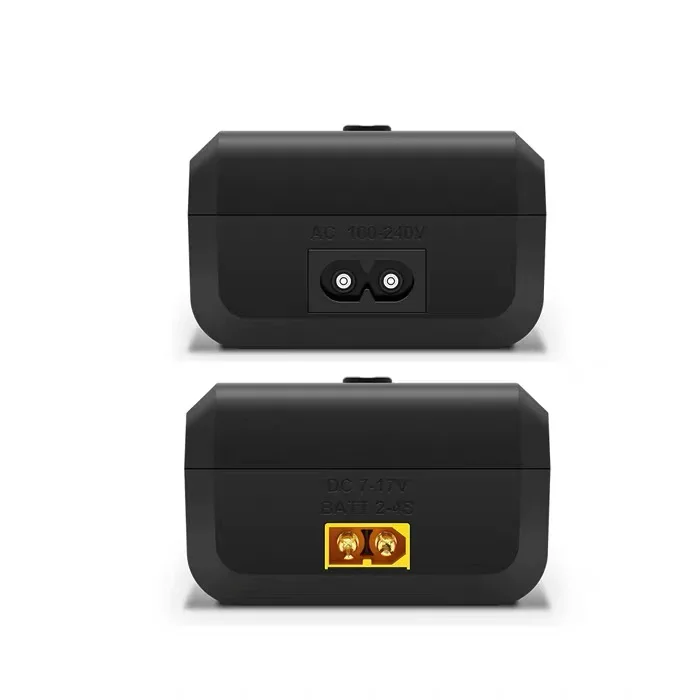 Para UP-S4AC drone carregador AC/DC LiPo/LiHV/NiMH/NiCd carregador de bateria compatível com 1S 2S caminhão de controle remoto display LCD UE