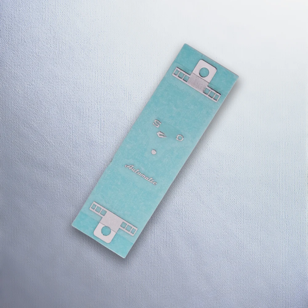 Adesivos de metal de níquel com logotipo ss de 27-30mm, adequados para modificação de mostrador de 27-30mm, acessórios requintados de modificação de relógio