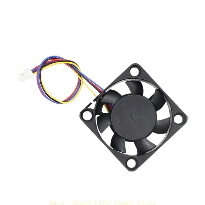 

02DA DC5V PWM Высокая скорость вентилятора для RPI5 Радиатор охлаждения.
