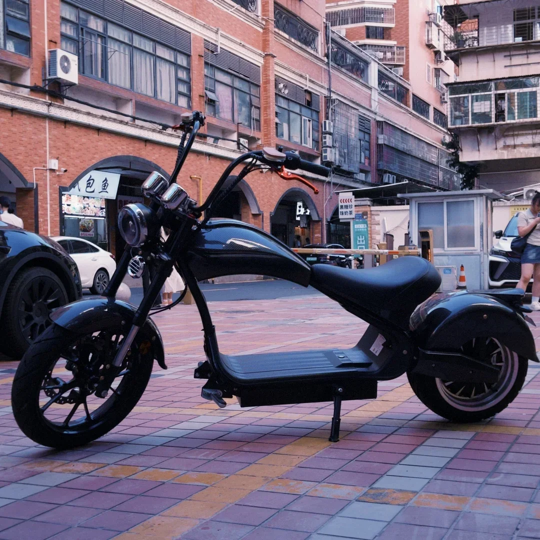 Newly Upgraded New Electric Chopper EEC COC Fat Tire Electric City Coco Scooter