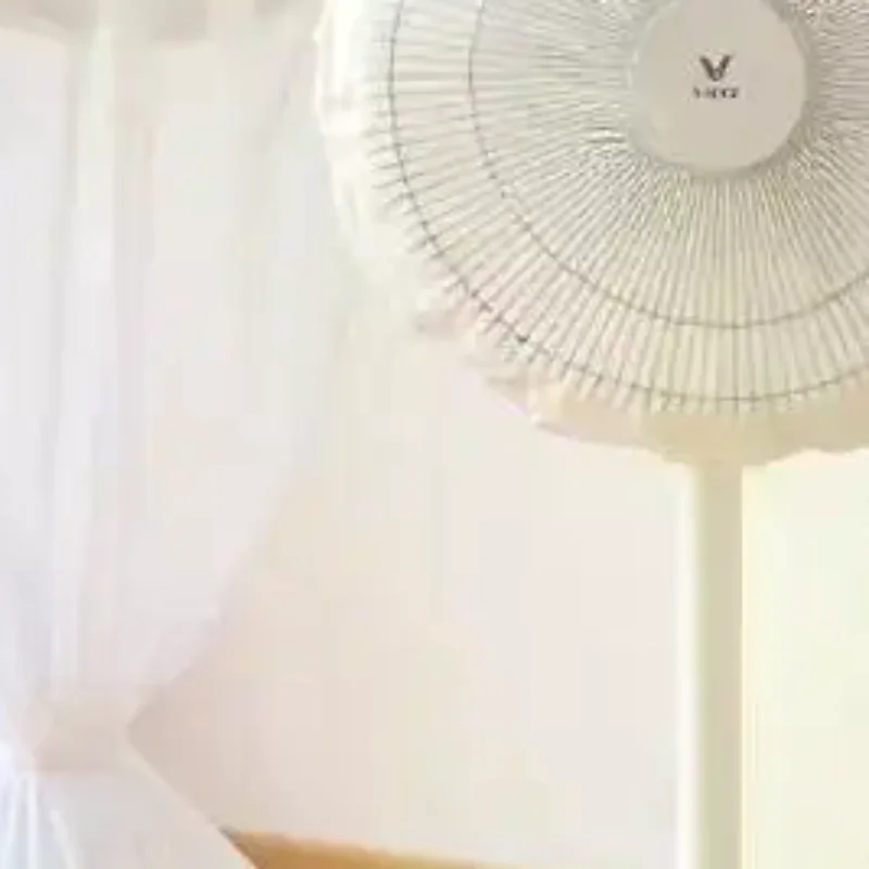 Waterproof PEVA Electric Fan Cover Round Universal Dustproof Protector Washable Damp Proof Floor Fan Storage Cover Accessory Se