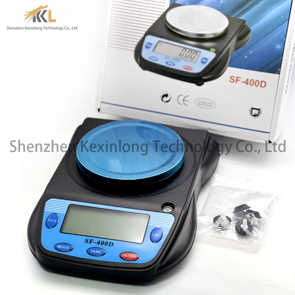 

SF-400D New High 500g x 0.01g Precision Digital Scale Electronic Pocket Portable Diamond Jewelry Balance Scale