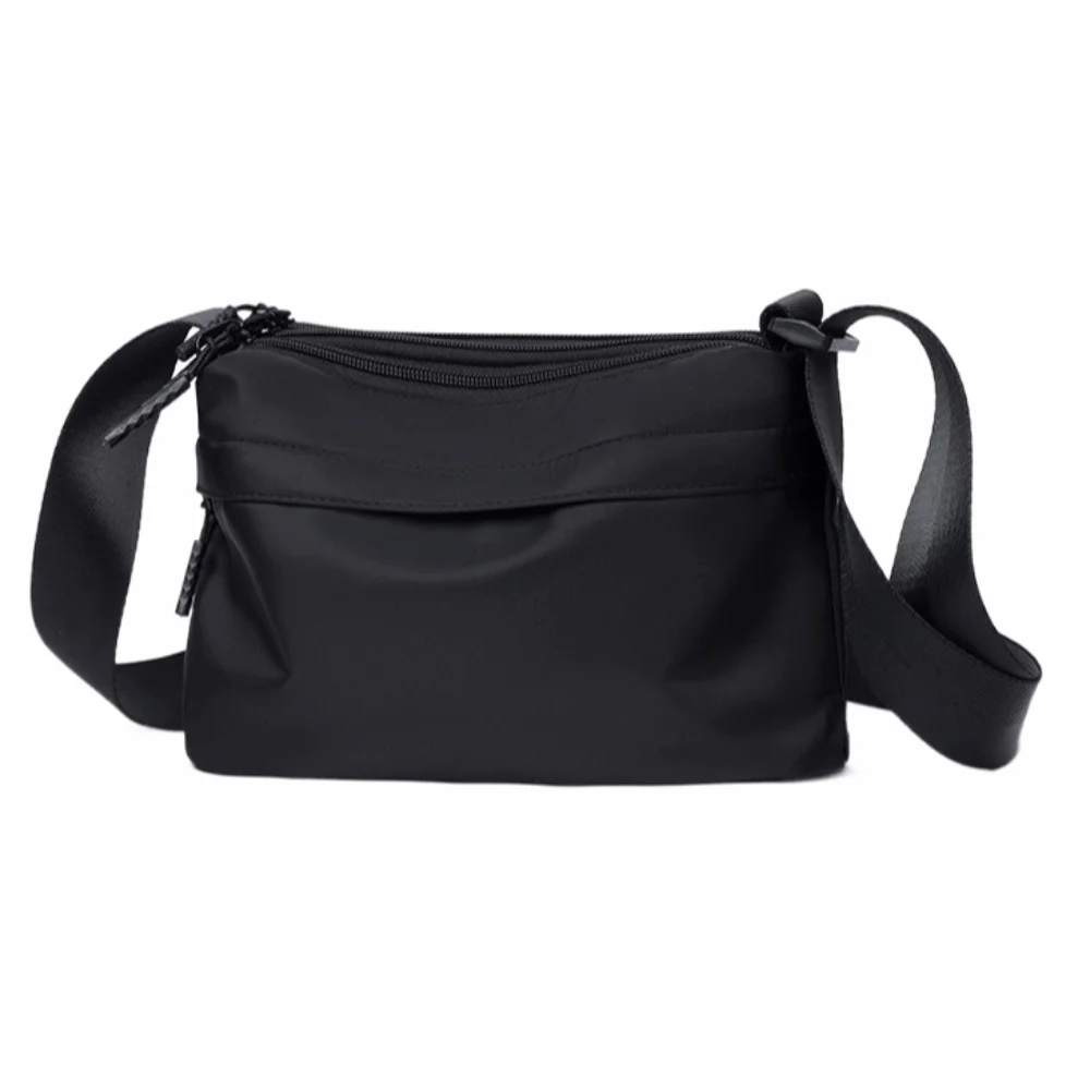 

Waterproof Men Crossbody Bag Large Capacity Phone Pouch Student Shoulder Bag Oxford Cloth Nylon Messenger Bag Outdoor Sports