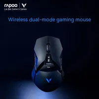 Rapoo Vt950pro Oled Screen Wireless Mouse Dual-mode 3395 Chip E-sports Wireless Charging Game Desktop Laptop Rgb Ergonomics