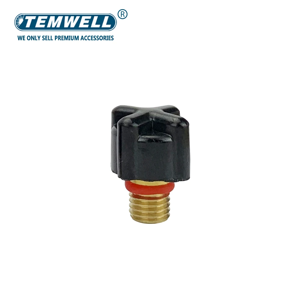 5 Buah Alat Las Aksesori Mesin Las TIG WP9 WP20 Obor Las TIG/Kepala Pistol Tutup Belakang TIG Pendek Sedang Panjang