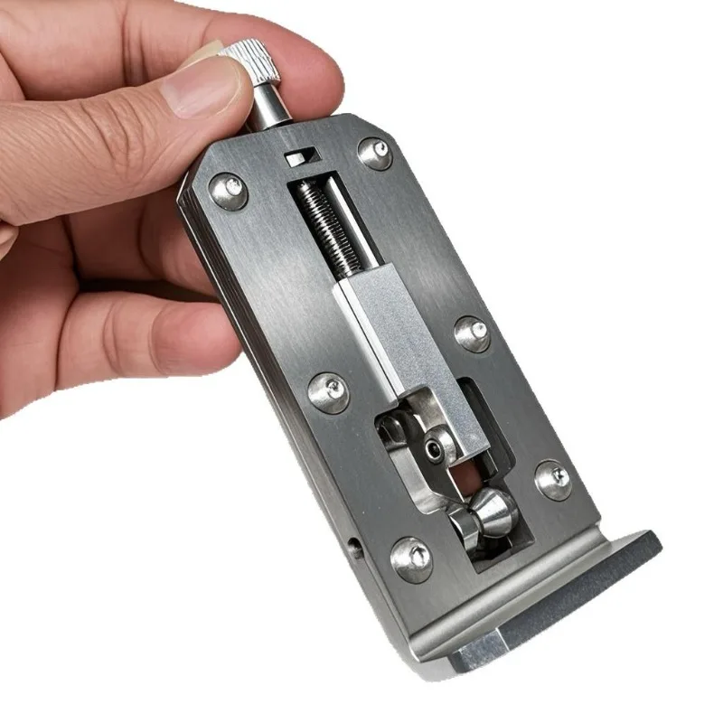 Hand Crank Wire Peeler, Portable Stainless Steel Cable Insulation Remover