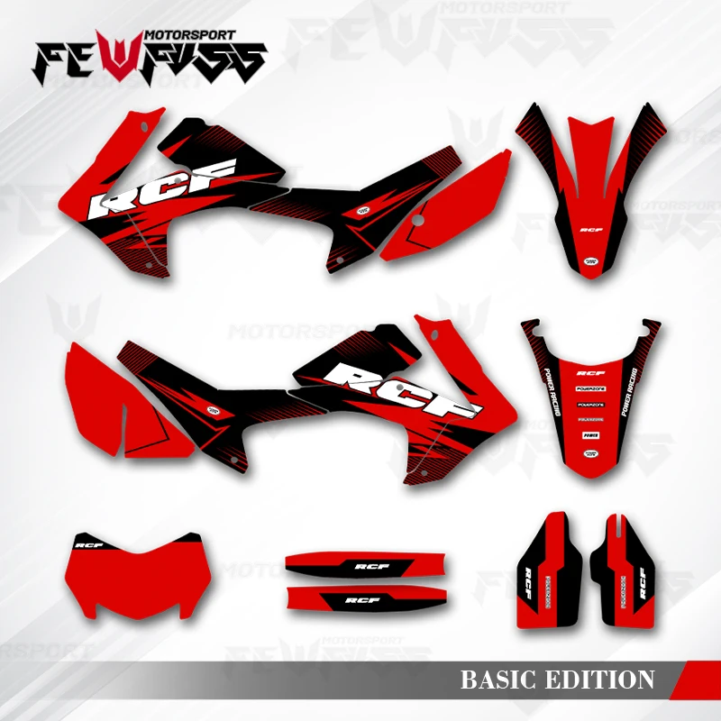 

Графические наклейки Fewfuss, наклейки для мотоцикла, фон на заказ для HONDA CRF250L CRF 250L 2012 2013 2014 2015 2016-21 002