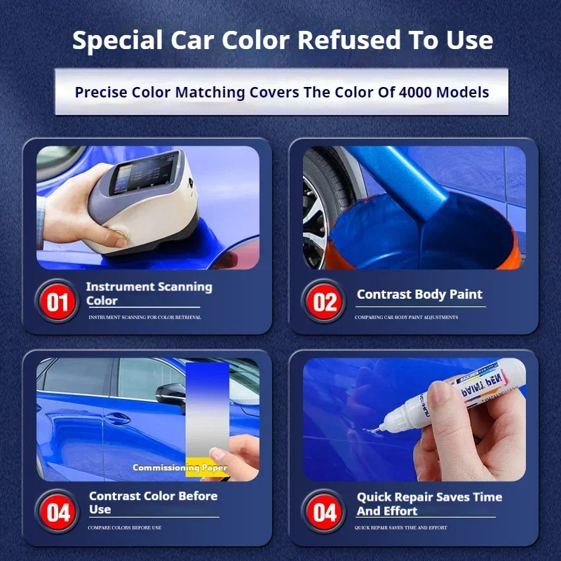BYD Dolphin Mini Scratch Repair Kit - Car Paint Pen and Varnish for BYD Seagull Finish Touch-Up