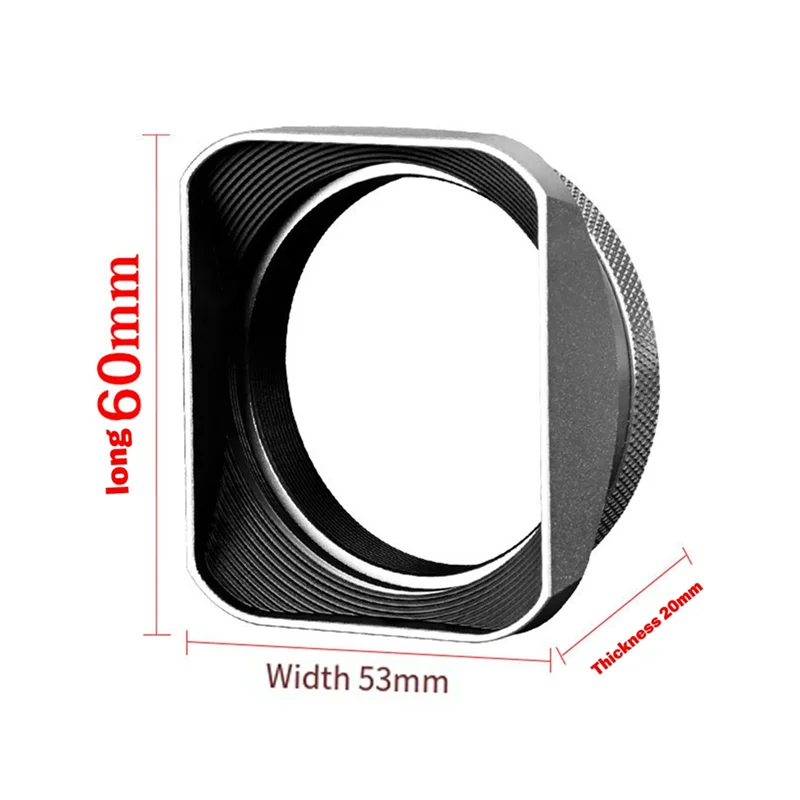 -Защитная крышка объектива MEOF для серии Fuji X100 заменяет бленду объектива Forx100vi, X100V, X100F, X100T, X100S