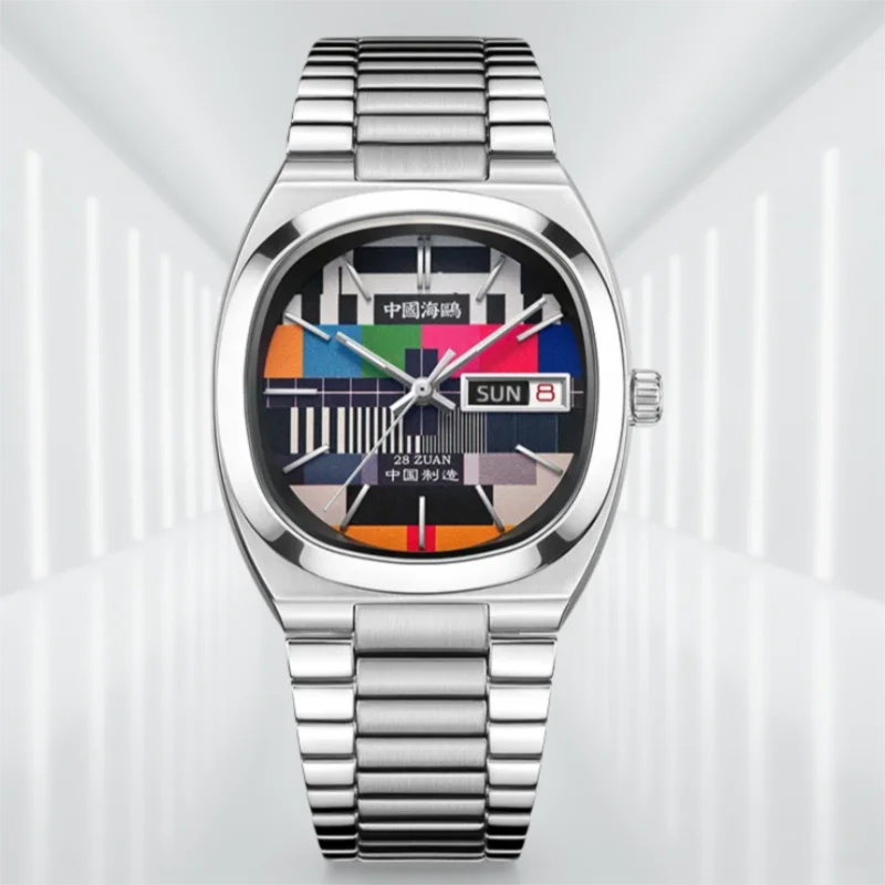 

Sea-Gull 36mm Mechanical Watch 50M Waterproof Automatic Wristwatch For Men Luxury TV Design Sapphire Watches Reloj Hombre 1051A