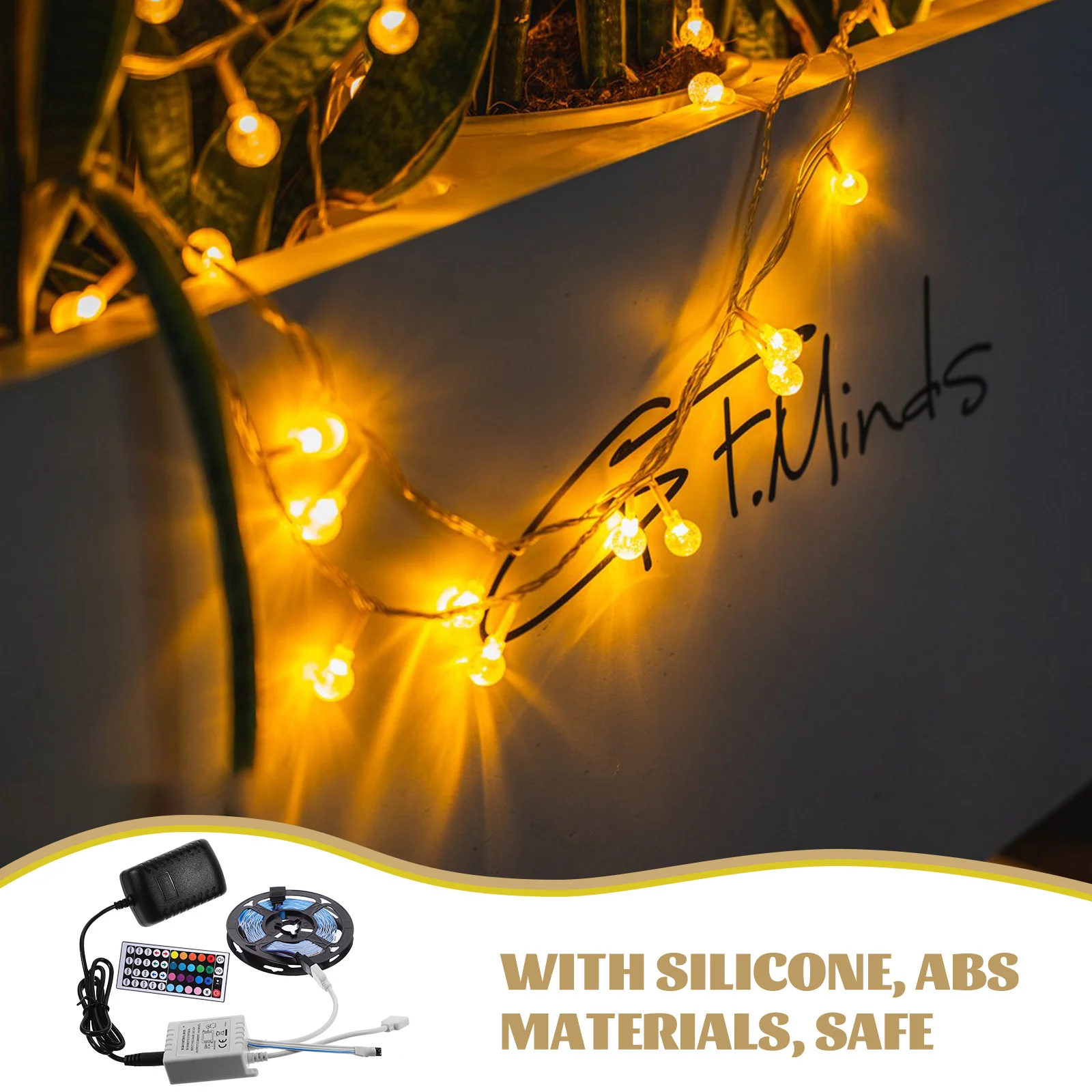 

1 set 1 Set Led Strip Lights Flexible Waterproof Bendable For Indoor Outdoor Home Bar Cafe Party Decorative Ambient Lighting