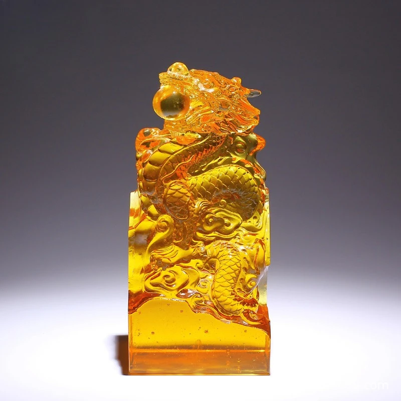Glazed ornament name lettering Chinese style
