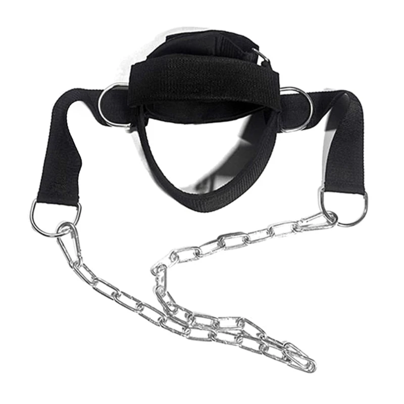 Muscle Builder Neck Harness Weightlifting Thick Neck Strap Trainer for Workout