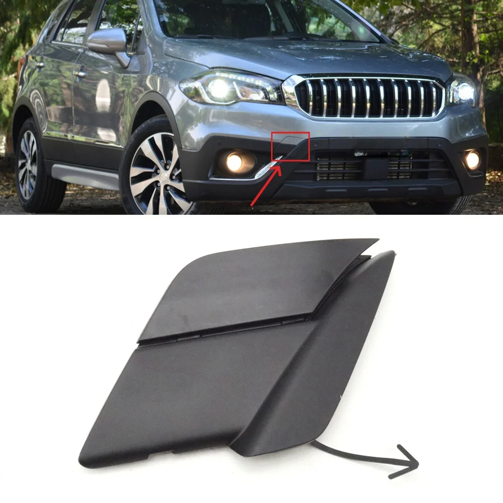 

Front Bumper Towing Hook Eye Cap raction Trailer Cover For Suzuki S-Cross SX4 Crossover S-cross Facelift 2016-2020