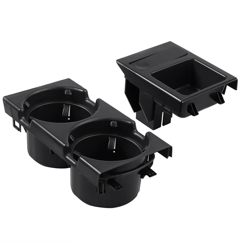 Car Front Center Console Storage Box Coin + Cup Holder For-BMW E46 3 SERIES 1999-2006 51168217957