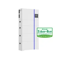 Deye All In One 6Kw 8kw 10Kwh 20Kwh 30Kwh Solar Inverter with Lifepo4 Wall Mounted Lithium Battery Powerwall Battery Eu Stock