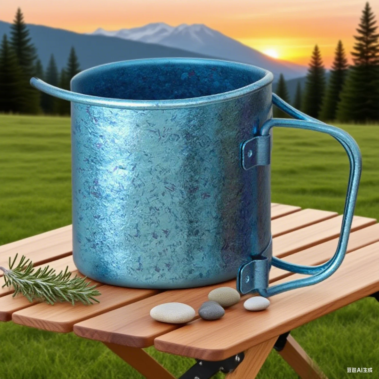 

Green Foldable Camping Mug Boiling Water Mug Space-Saving Design Travel-Friendly Gear Versatile Outdoor Use Boil Water Suitable