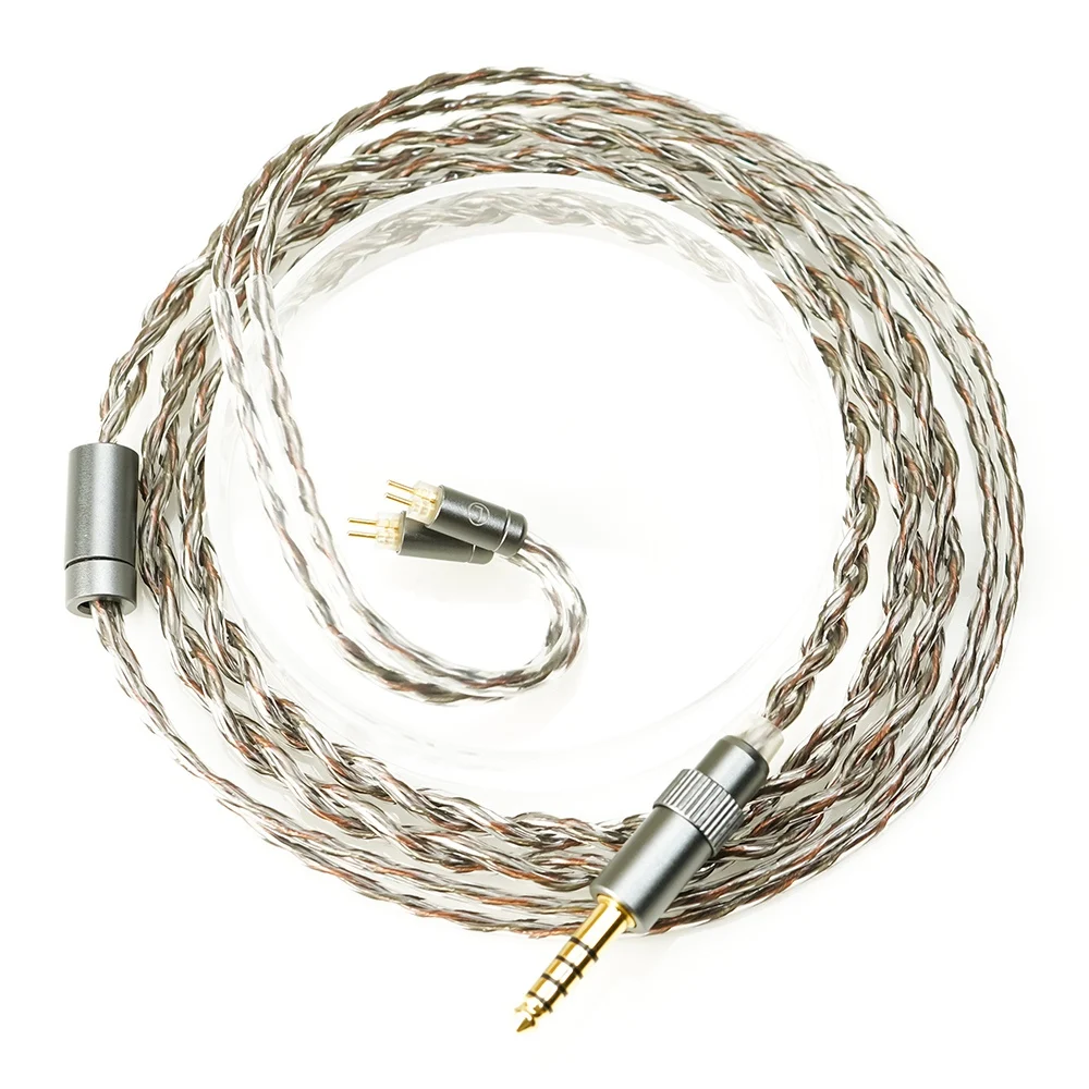 JUZEAR Flare Earphone Upgrade Cable 6N SPOCC+SCCW Hybrid Defiant