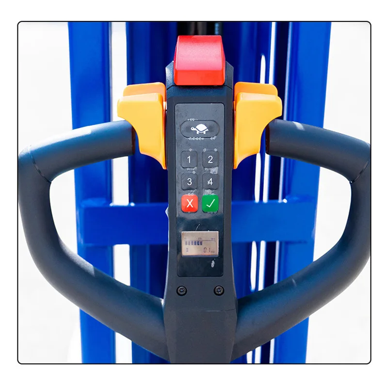 Portable All-Electric Self-Lifting Pallet Jack, Electric Self-Lifting Pallet Jack, Hydraulic Cylinder, Battery-Power(Customized)