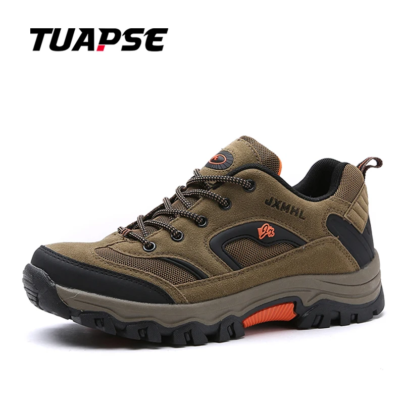 

TUAPSE Spring/Summer Sneakers Men Hiking Shoes Mountain Walking Shoes Non-slip Breathable Trekking Outdoor Climbing Shoes