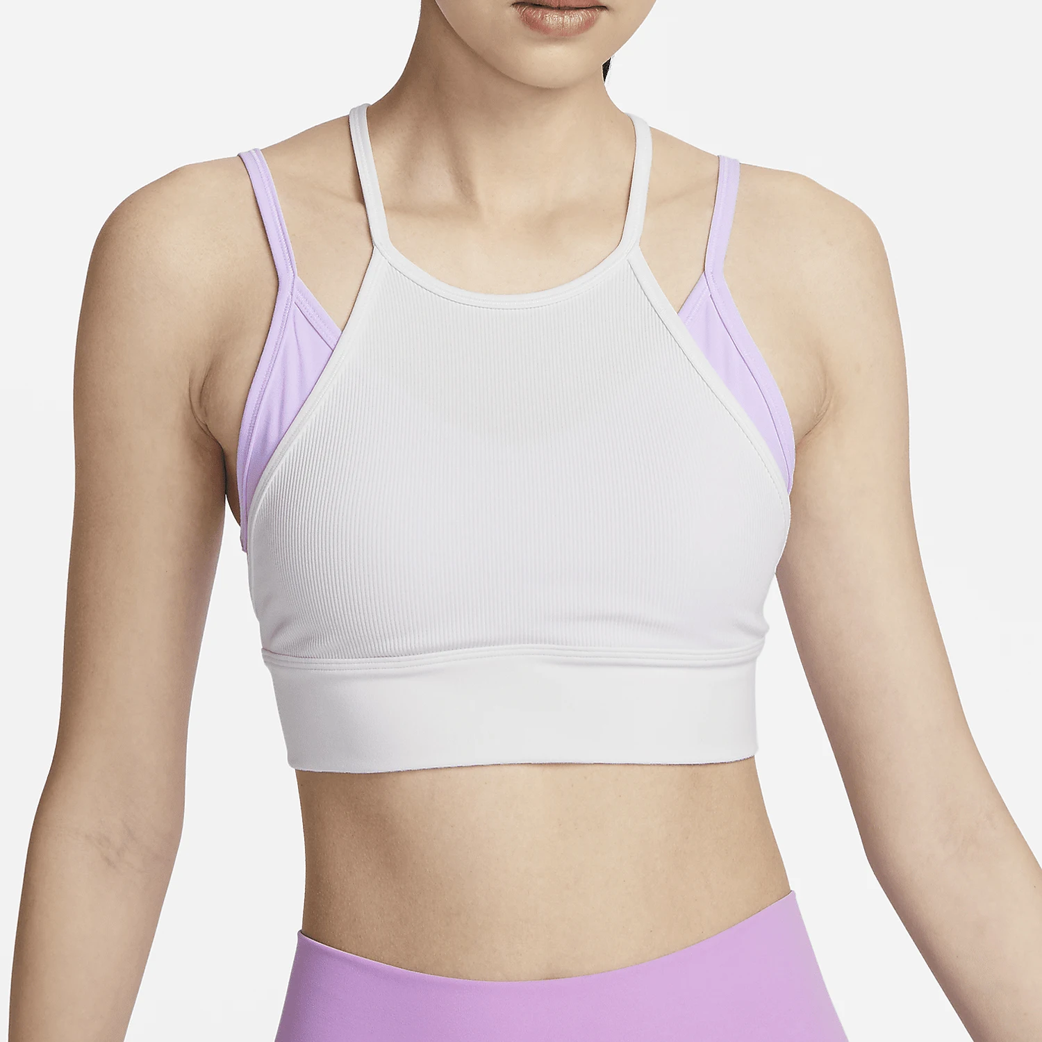 

Оригинальный новый женский спортивный бюстгальтер Nike с легкой поддержкой и мягкой подкладкой FZ6568-551