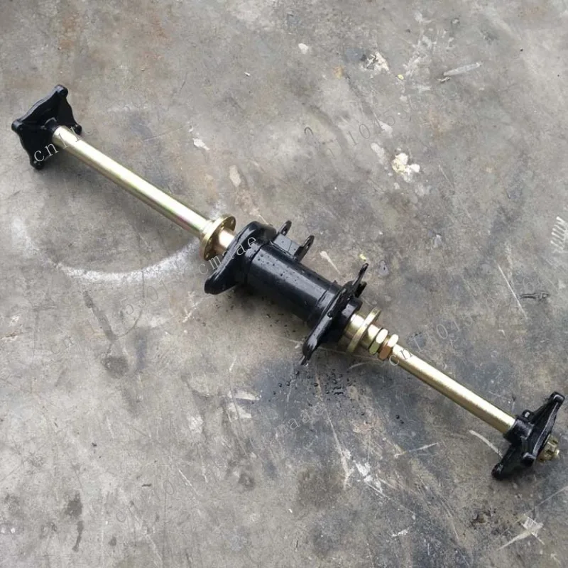 Modified four-wheel kart suspension accessories, ATV rear axle 81 cm rear axle rear drive flange assembly