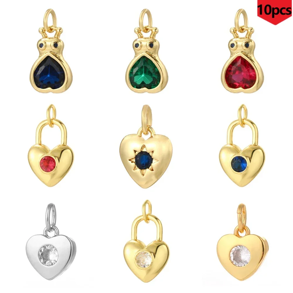 10PCS Cute Heart-shaped Pendant,Available for Wholesale Sale in Large Quantities,Holiday Decoration, Decorating Rooms or Parties