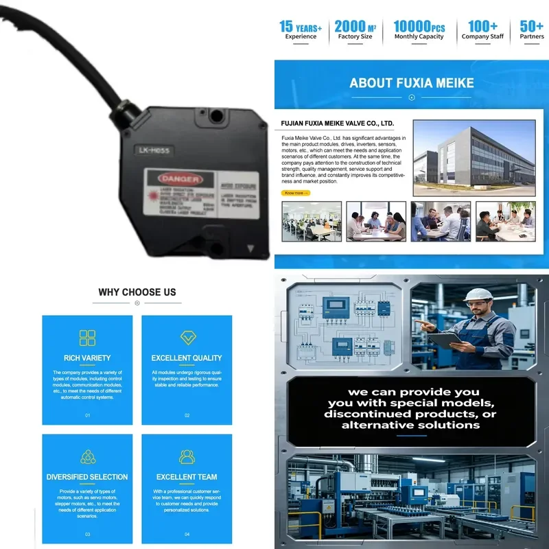 HCY CL-PT010N Class 1 Optical Unit Profile Measurement Sensor With 10MM Reference Distance Japan Origin 1 Year Warranty