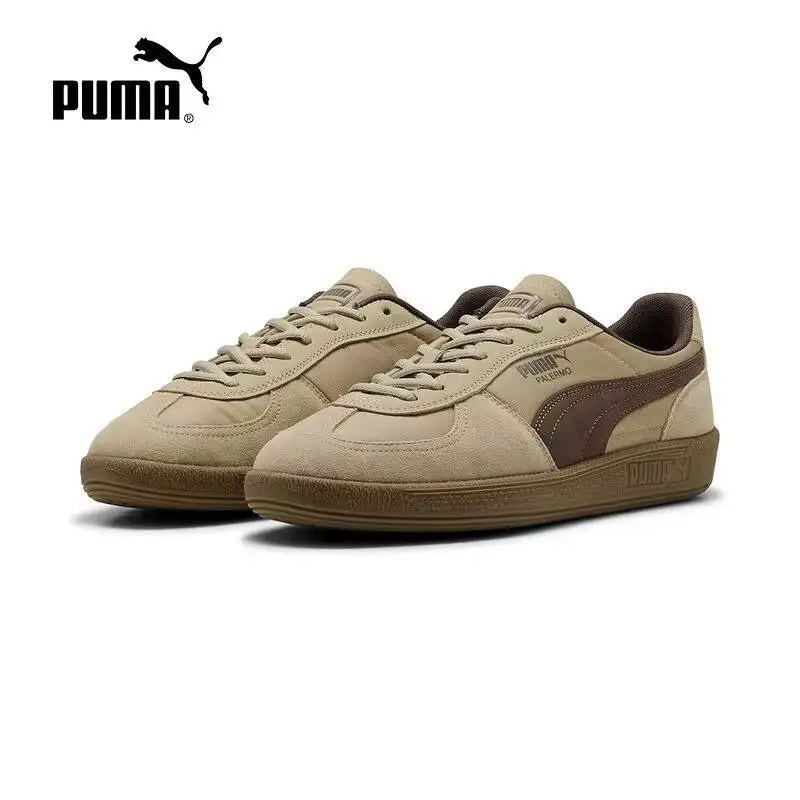 2026 new PUMA Unisex Low Top Sneakers 403257-04 T Toe Color Block Upper Casual Skate Shoes