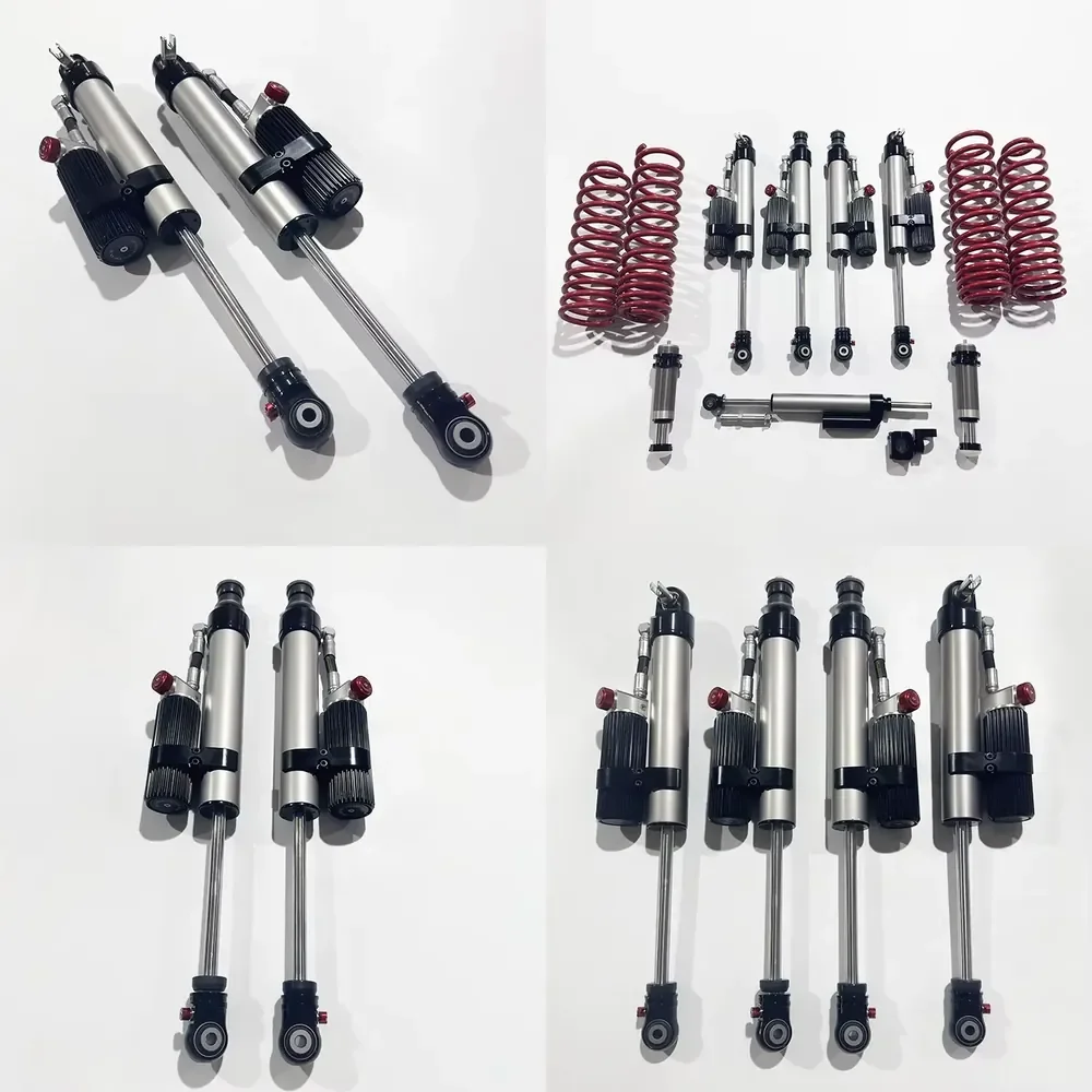 

Black Front & Rear 2.5 Pipe Diameter 2 Inches Lift Integrated Back Tank High Quality Shock Absorber 4x4 Road