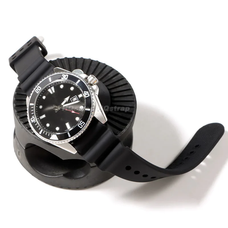 สายซิลิโคน 20 มม.22 มม.ยางนุ่มสําหรับ Seiko SKX007 009 สร้อยข้อมือกันน้ําดําน้ํา Writsband กีฬานาฬิกา