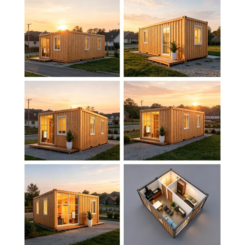 Prefabricated Container House Foldable Expandable Container House 36㎡ Container House Mobile Home Casa Prefabricada Vivienda