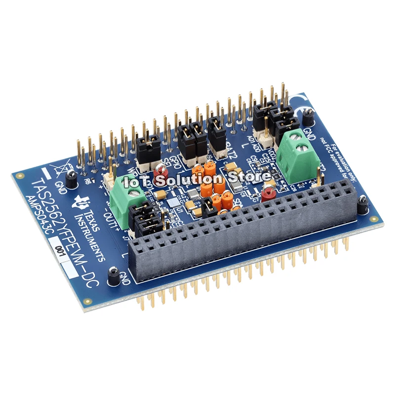 

TAS2562YFPEVM-DC TAS2562 6-W smart amp with I/V-sense daughter card evaluation module (Motherboard required) TAS2562YFPEVM DC